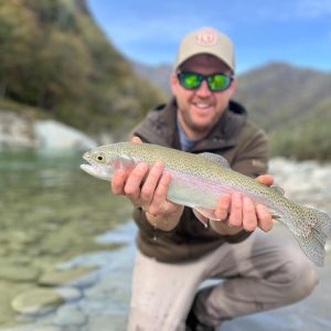 Flyfishing for Rainbows - River Sesia