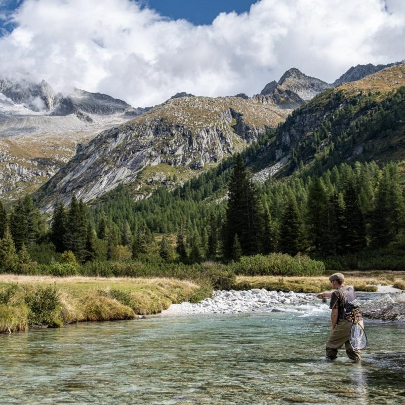 Mountain stream fishing italia val di fumo Mountain stream fishing italia val di fumo
