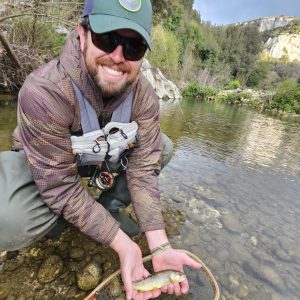 Flyfishing for Trout - Near Cefalù