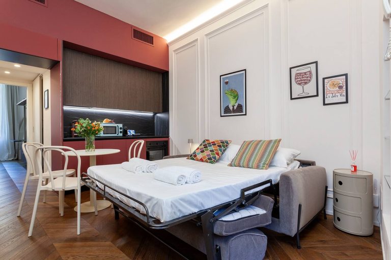 Apartment in Corso Sempione, Milan